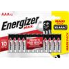 Energizer Blister 12 pile ministilo AA A - Energizer Max E301530400