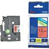 BROTHER NASTRO BROTHER TZE-431 12MMx8MT NERO/ROSSO TZE-431