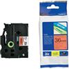 BROTHER NASTRO LAMINATO BROTHER TZE-461 36MMx8MT NERO/ROSSO TZE461