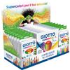 GIOTTO Expo ast. 15pz .Supermina + ast. 14 pz Turbo Color Giotto F938300