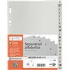 SEI ROTA SEPARATORE ALFABETICO A-Z PPL 15X21 RECORD RA5A-Z SEI ROTA 581500
