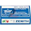 ZENITH SCATOLA 1000 PUNTI ZENITH 130/E (6/4) IN ACCIAIO NATURALE 0311301401