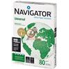 NAVIGATOR Carta da fotocopie A4 80gr 500Fg Bianca Navigator Universal (drop max 25 risme) 252X80B021297DROP