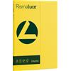FAVINI Carta RISMALUCE SMALL A4 200gr 50fg giallo sole 53 FAVINI A69B544