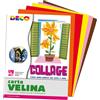DECO Busta di carta velina 25fg 50x76cm 5 colori caldi assortiti DECO 10732