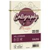 FAVINI 25 BUSTE CALLIGRAPHY MILLERIGHE 120X180MM 100GR 02 AVORIO A57Q427