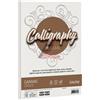 FAVINI Carta CALLIGRAPHY CANVAS 100gr A4 50fg bianco 01 FAVINI A690214