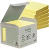 POST-IT BLOCCO 100foglietti Post-it® Notes Green 76x76mm 654-1B GIALLO 7100172252