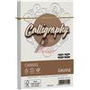FAVINI 25 BUSTE CALLIGRAPHY CANVAS 120X180MM 100GR 01 BIANCO A570417