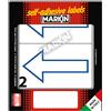 MARKIN Etichetta adesiva bianca 115x70mm ALTO (10fg x 2etichette) Markin 10059