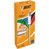 BIC Scatola 12 penne sfera a scatto 4Colors Shine oro BIC 982878