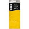 DECO Busta 5 fogli carta velina 20gr 50x76cm giallo DECO 12283/02