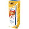 BIC SCATOLA 12 PENNE SFERA SCATTO BIC®ATLANTIS PREMIUM clip metal 1,0MM BLU 9021322