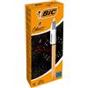 BIC Scatola 12 penna sfera a scatto 4 Colori Party 1.0mm BIC® 992701