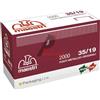 RO-MA SCATOLA DA 2000 PUNTI 35/19 19MM RAME RO-MA X ROMABOX 1107005