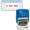 COLOP Timbro S260/L3 DATARIO + REGISTRATO 4mm autoinchiostrante COLOP S260L3