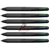 OSAMA Astuccio 6 penne sfera 4 colori Multi 1,00mm All Black Osama OW 84005713