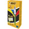 BIC Scatola 12 penna sfera scatto 4COLORI FLUO BIC 982868