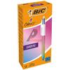 BIC Scatola 12 penna sfera a scatto 4 Colori Gradient 1.0mm BIC® 511034