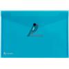 KING MEC BUSTA CON BOTTONE PULL AZZURRO 21X29.7CM 00111316