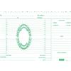 EDIPRO 100 SCHEDE PER DENTISTI 17X24CM VERDE E3529 EDIPRO E3529