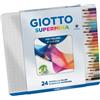 GIOTTO ASTUCCIO METALLO 24 PASTELLI SUPERMINA GIOTTO 236800