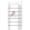 EDIPRO BLOCCO COMANDE A 7 TAGLIANDI 25/25 FOGLI AUTORIC. 22X10 E9117 E9117