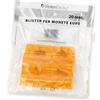 HolenBecky Blister 20 Portamonete in PVC 20cent arancio 8004/20