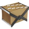 BERTESI SUPPORTO PER CARTELLE SOSPESE LUXOR CON 10 CARTELLE 39cm AVANA LUXOR 4 AV 10P1