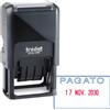 TRODAT Timbro Printy 4750/2 4.0 41x24mm DATARIO+PAGATO autoinch. TRODAT 141062
