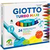 GIOTTO ASTUCCIO 24 PENNARELLI TURBOMAXI GIOTTO 455000