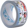 Geko Nastro telato americano USA PREMIUM 50mmx25mt argento Geko 19100/1