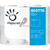 PAPERNET Pacco 4RT carta igienica 2veli Maxi 350strappi goffrata micro Papernet 403776