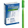 TRATTO SCATOLA 12 EVIDENZIATORI HIGHLIGHTER VERDE TRATTO FLUO 733002
