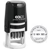 COLOP Timbro DATARIO R30 diametro 30mm 4righe autoinchiostrante personalizzabile COLOP PR.R30.DAT