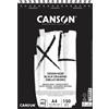 CANSON Album XL Dessin Noir f.to A4 150gr 40fg Canson 400039086