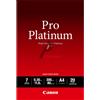 CANON CARTA FOTOGRAFICA PT-101 PRO PLATINUM 300g/m2 A4 20FOGLI 2768B016