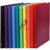 EXACOMPTA RACCOGLITORE PP OPACO A4 4 ANELLI Ø15MM COLORI ASS. 51199E