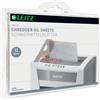 LEITZ SCATOLA 12 FOGLI LUBRIFICATI PER DISTRUGGIDOCUMENTI Leitz IQ 80070000