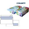 BLASETTI BOX DISPENSER 150 BUSTE BIANCHE 110X230MM 90GR C/FINESTRA con STRIP BLASETTI 0393