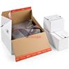 COLOMPAC Scatola per spedizione E-Commerce 18,4x14,9x12,7cm Bianco CP155.155/20
