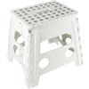 King Collection Sgabello Clic Clac alto bianco 30x22x32cm S1407117/B