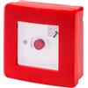 Gewiss di Fazio Srl Gewiss Centralino Stagno Segnalazione Allarme Emergenza Pulsante + 2 Contatti a parete GW42201