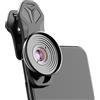 Jectse LENS THE PHELLE CAMERA, Clip per Lenti Macro 10x Sulla Lente della Fotocamera del Telefono Cellulare, Kit di Lenti per Fotocamera HD Universale in Alluminio per Galassia per