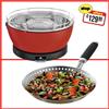FEUERDESIGN Grill Da Tavolo Vesuvio + Padella Acciaio Feuerdesign / PROMO