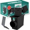 Millto™ Pozzetto per Pluviale 110 mm | Scarico Laterale Filtro per Tubo di Acqua Piovana Scatola Grondaia Cassetta Pioggia Polipropilene