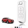 TOOMUME Cover Chiave TPU, Custodia Chiave Adatto per Mazda 2/3/6 M2 M3 M6 CX3 CX4 CX5 CX6 CX7 CX8 CX9 CX30 CX60 MX5 MX30 Atenza Axela, Copri Chiavi Guscio Chiave Auto Telecomando - Smart Key