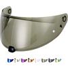 Everalo Visiera Compatibile con Hjc i70 - i10 - Visiera Casco Hj-31 - Pinlock Ready (Fume' Chiaro)