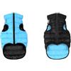 AiryVest Piumino Revers Blu/Nero S30 cm per Cani