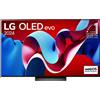 Lg Smart TV 65 Pollici 4K Ultra HD Display OLED Sistema Web OS AI Sound Pro Classe F Wi-Fi colore Nero - OLED65C41LA